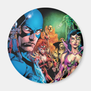 Schwärzeste NachtComic-Platte 2 - Farbe Magnet