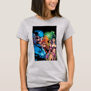 Schwärzeste NachtComic-Platte 2 - Farbe T-Shirt