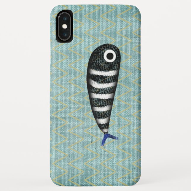 Schwarzfisch Case-Mate iPhone Hülle (Rückseite)