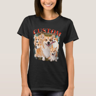 Schwarzgebrannte Vintage-Haustiere Hunde Katze Lus T-Shirt