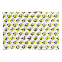 Schwarzgelber Cartoon Biene Hummel Honeybee