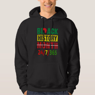 Schwarzgeschichte Monat 247365 Afrikanischer Ameri Hoodie