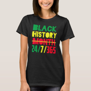 Schwarzgeschichte Monat 247365 Afrikanischer ameri T-Shirt