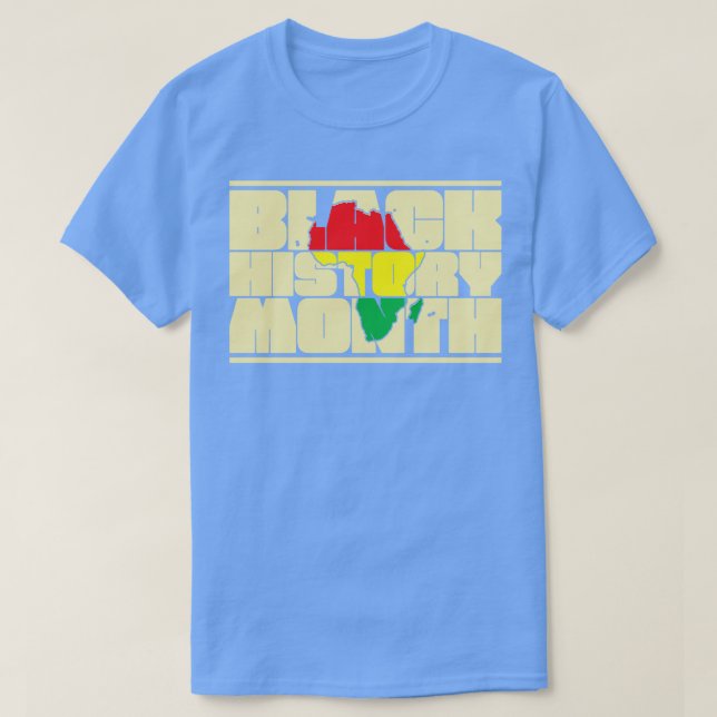Schwarzgeschichte Monat Afrikanische Geschichte T-Shirt (Design vorne)