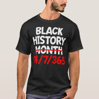 Schwarzgeschichte Monat Afrikanischer amerikanisch T-Shirt