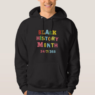 Schwarzgeschichte Monat für mich Afrikanischer Sto Hoodie