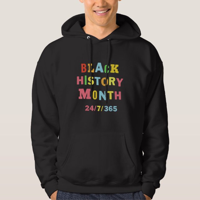 Schwarzgeschichte Monat für mich Afrikanischer Sto Hoodie (Vorderseite)