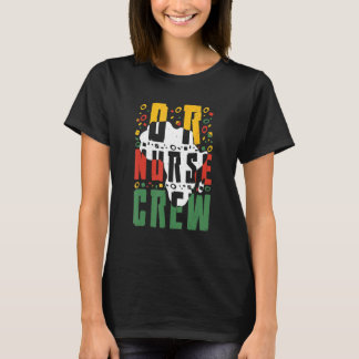 Schwarzgeschichte Monat oder Nurse Crew Afrikanisc T-Shirt
