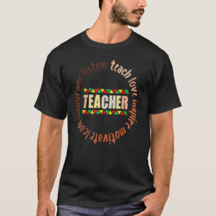 Schwarzgeschichte Monat pajama Afro Afrikanisches  T-Shirt