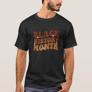 Schwarzgeschichte Monat Schwarze Frauen 1865 Afro T-Shirt