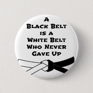 Schwarzgurt Button