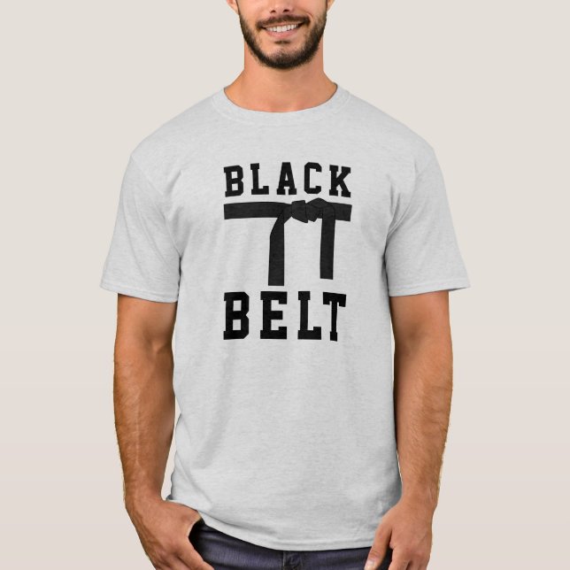 Schwarzgürtel T-Shirt (Vorderseite)