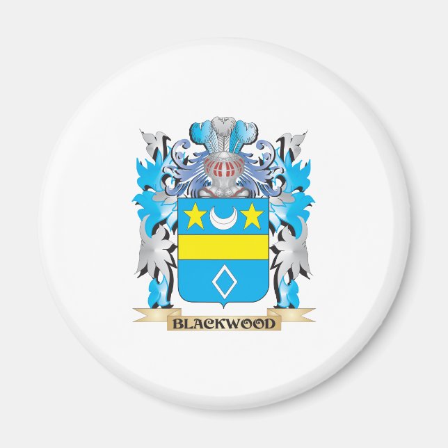 Schwarzholzmantel Magnet (Vorne)