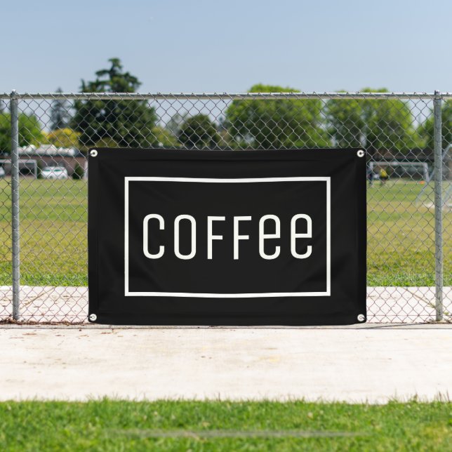 SCHWARZKAFFEE-SIGN BANNER (Insitu)