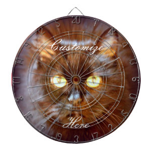 Schwarzkatze Dartscheibe