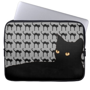 Schwarzkatzen Laptopschutzhülle