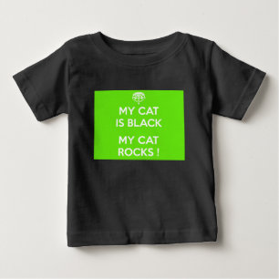 Schwarzkatzengestein Baby T-shirt