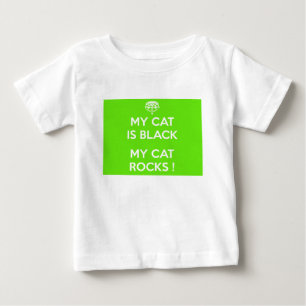 Schwarzkatzengestein Baby T-shirt