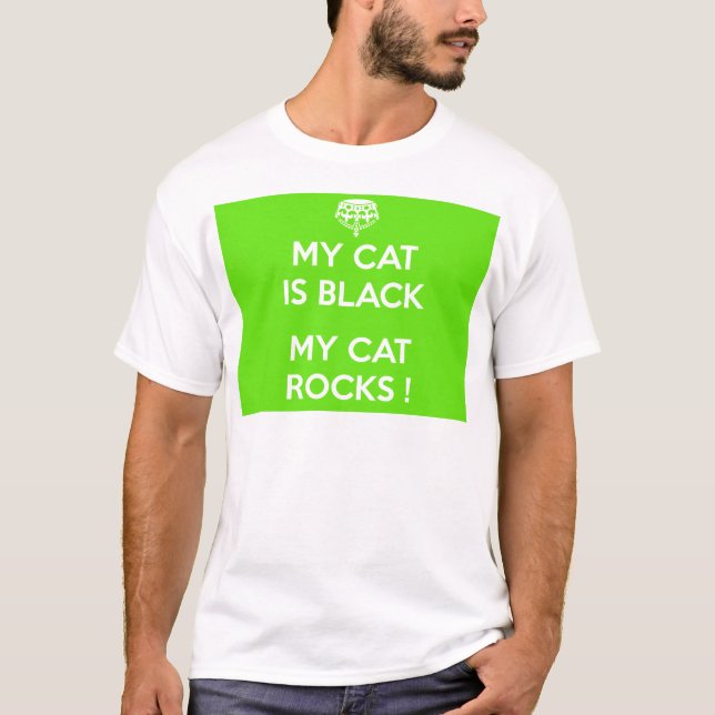 Schwarzkatzengestein T-Shirt (Vorderseite)