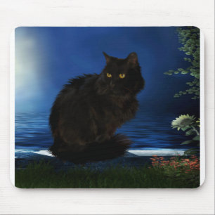 Schwarzkatzenkatze Mousepad