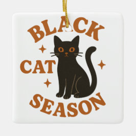 Schwarzkatzenzeit Keramikornament