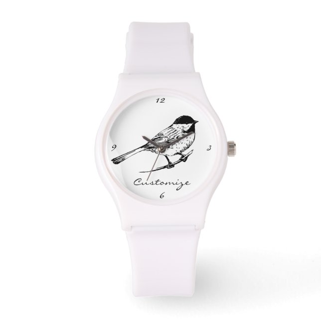Schwarzkichererbse Thunder_Cove Armbanduhr (Vorderseite)