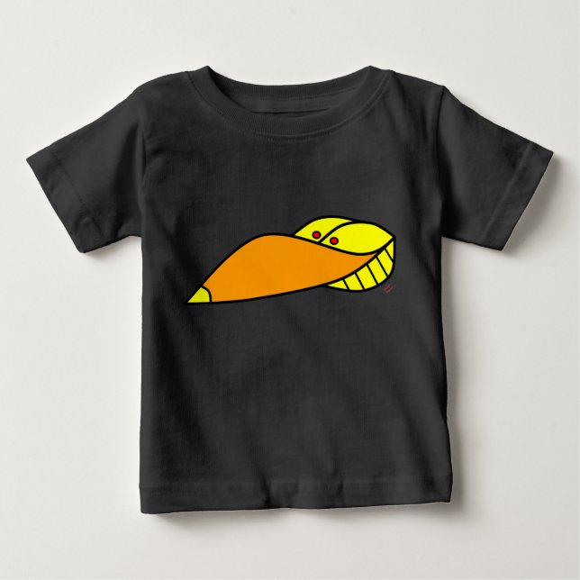 Schwarzkinderhemd Baby T-shirt (Vorderseite)
