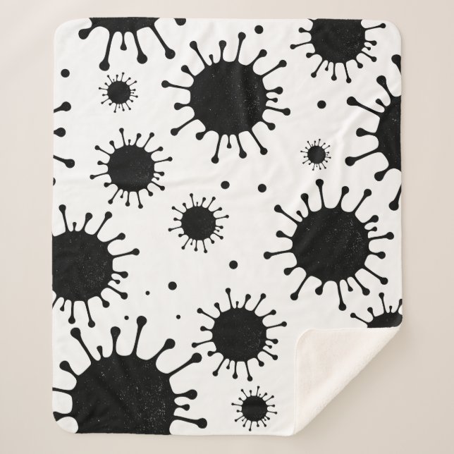 Schwarzkoronavirus Sherpadecke (Vorderseite)