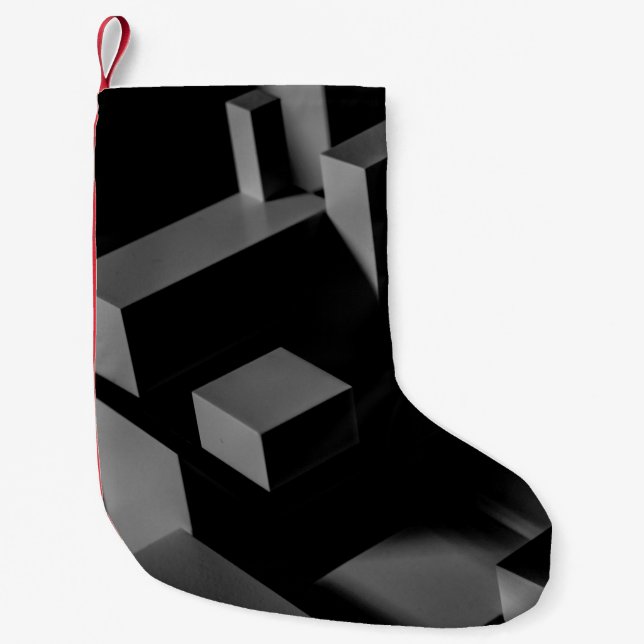SCHWARZKUBE KLEINER WEIHNACHTSSTRUMPF (Vorderseite)