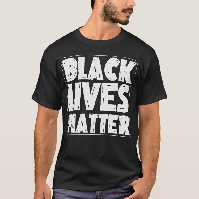 Schwarzlebensfrage T-Shirt (Vorderseite)