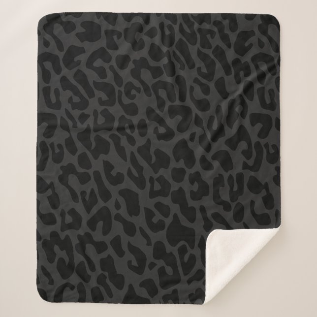Schwarzleopard Sherpadecke (Vorderseite)