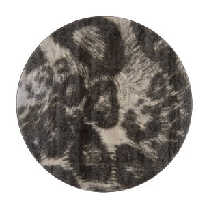 SCHWARZLEOPARDRUCK SCHNEIDEBRETT