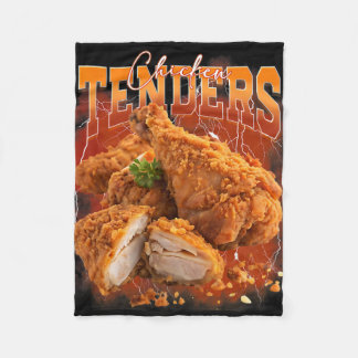 Schwarzmarkt-Rap Vintage 1990er Chicken Tenders Lu Fleecedecke