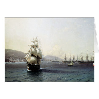 Schwarzmeerflotte in der Bucht von Theodosia