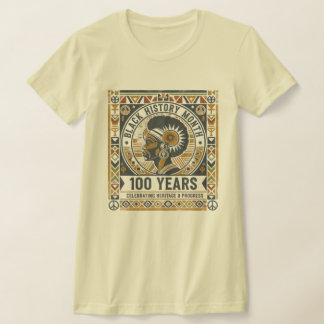 Schwarzmonat-T-Shirt zum 100. Jubiläum T-Shirt