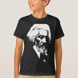 Schwarzmonats-T-Shirt Frederick Dougl Silhouette T T-Shirt