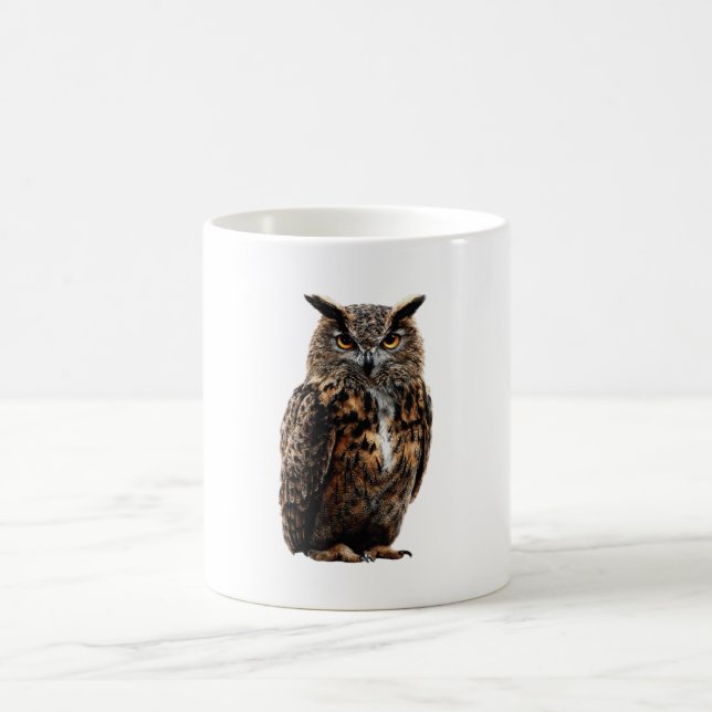 SCHWARZOHREULE KAFFEETASSE (Mittel)