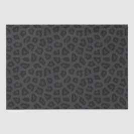 Schwarzpanther-Spots Seidenpapier