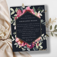 SCHWARZROTE BLUSH-ROSE FLORALLAUFWERK VON BABY DUS