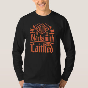 Schwarzschmied Schmiedehammer für Bauernkohleschmi T-Shirt