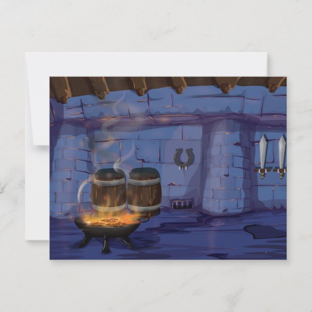 Schwarzschmiede Einladung (Vorderseite)