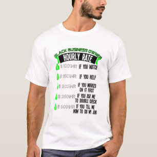 Schwarzunternehmer Stundensatz Unternehmer T-Shirt