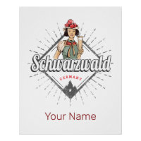 Schwarzwald Baden-Württemberg Deutschland Vintag