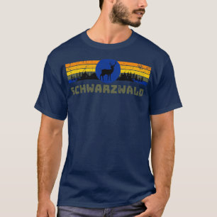 Schwarzwald Baden-Württemberg Wald Reh Natur T-Shirt