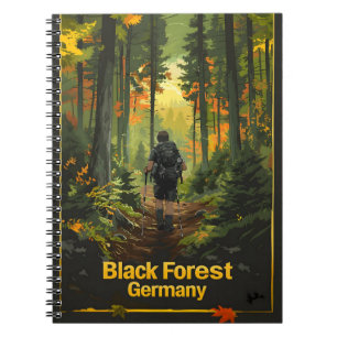 Schwarzwald Deutschland Wandern Notizblock