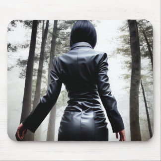 Schwarzwald - Ein einsames Mädchen im unheimlichen Mousepad