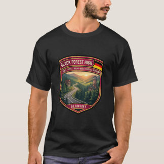 Schwarzwald Hochstraße Deutsche Rundreise T-Shirt