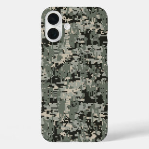 Schwarzwald - Muster für digitale Camouflage iPhone 16 Plus Hülle