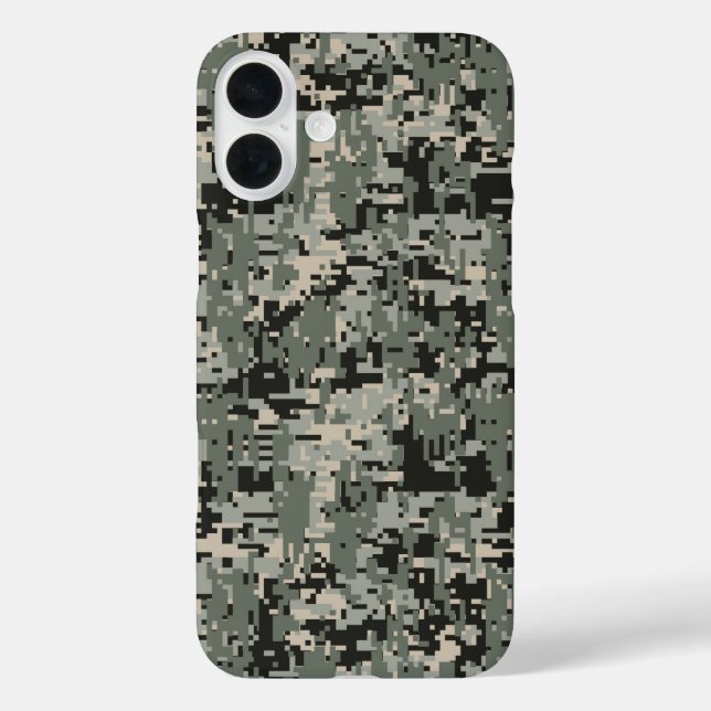 Schwarzwald - Muster für digitale Camouflage Case-Mate iPhone Hülle (Rückseite)