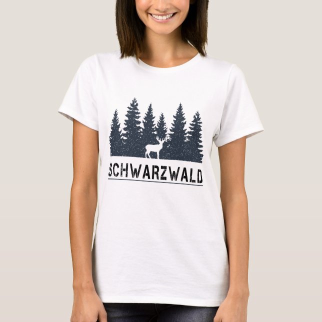 Schwarzwald (Schwarzwald) T-Shirt (Vorderseite)